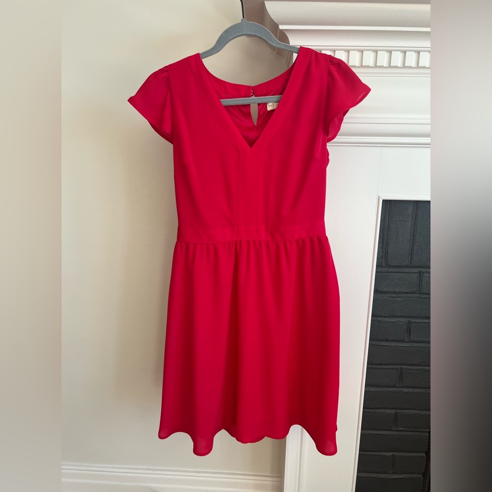 Maison Jules flutter sleeve dress